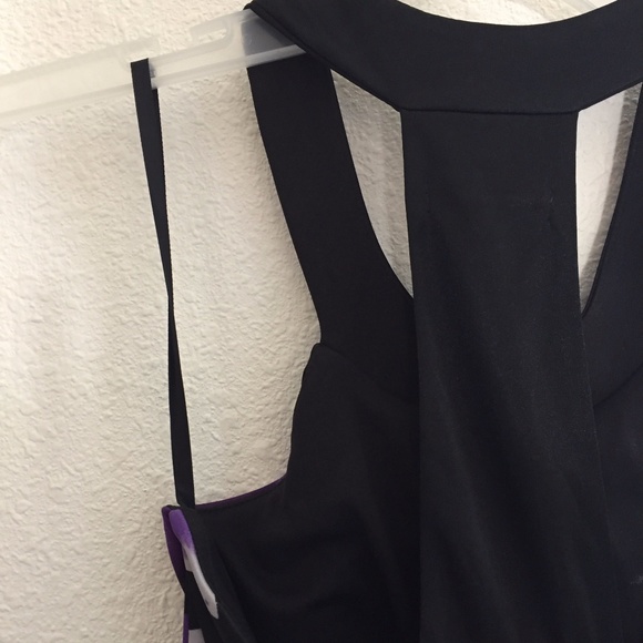 Long Purple Party Dress Formal - Picture 5 of 6